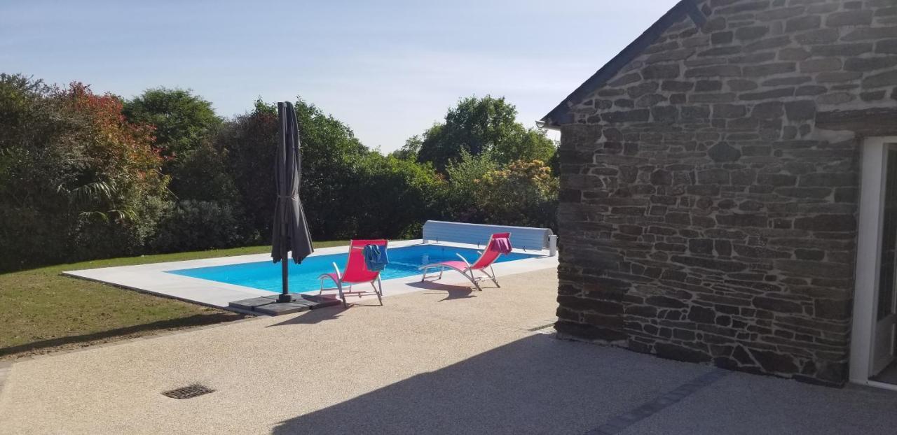 Chambre d'hôtes Morbihan Gwenva Sainte-Brigitte Buitenkant foto
